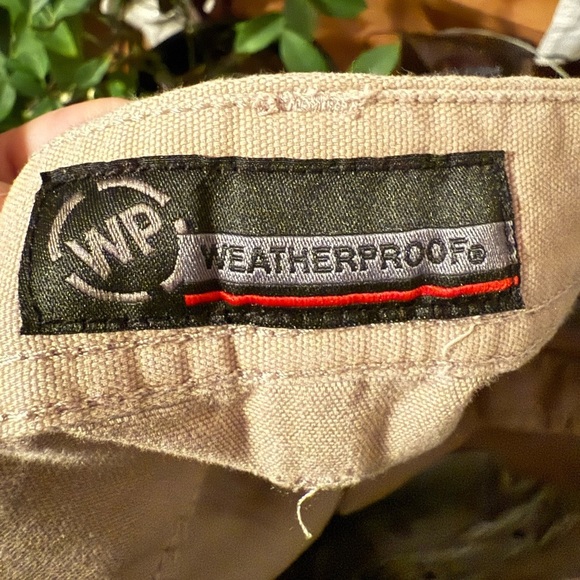 Weatherproof Men's Sz 42x30 100% Cotton Khaki Jeans NWT - Picture 4 of 8